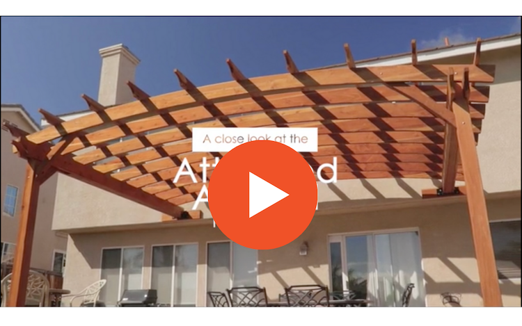 Attached Arched Pergola Video