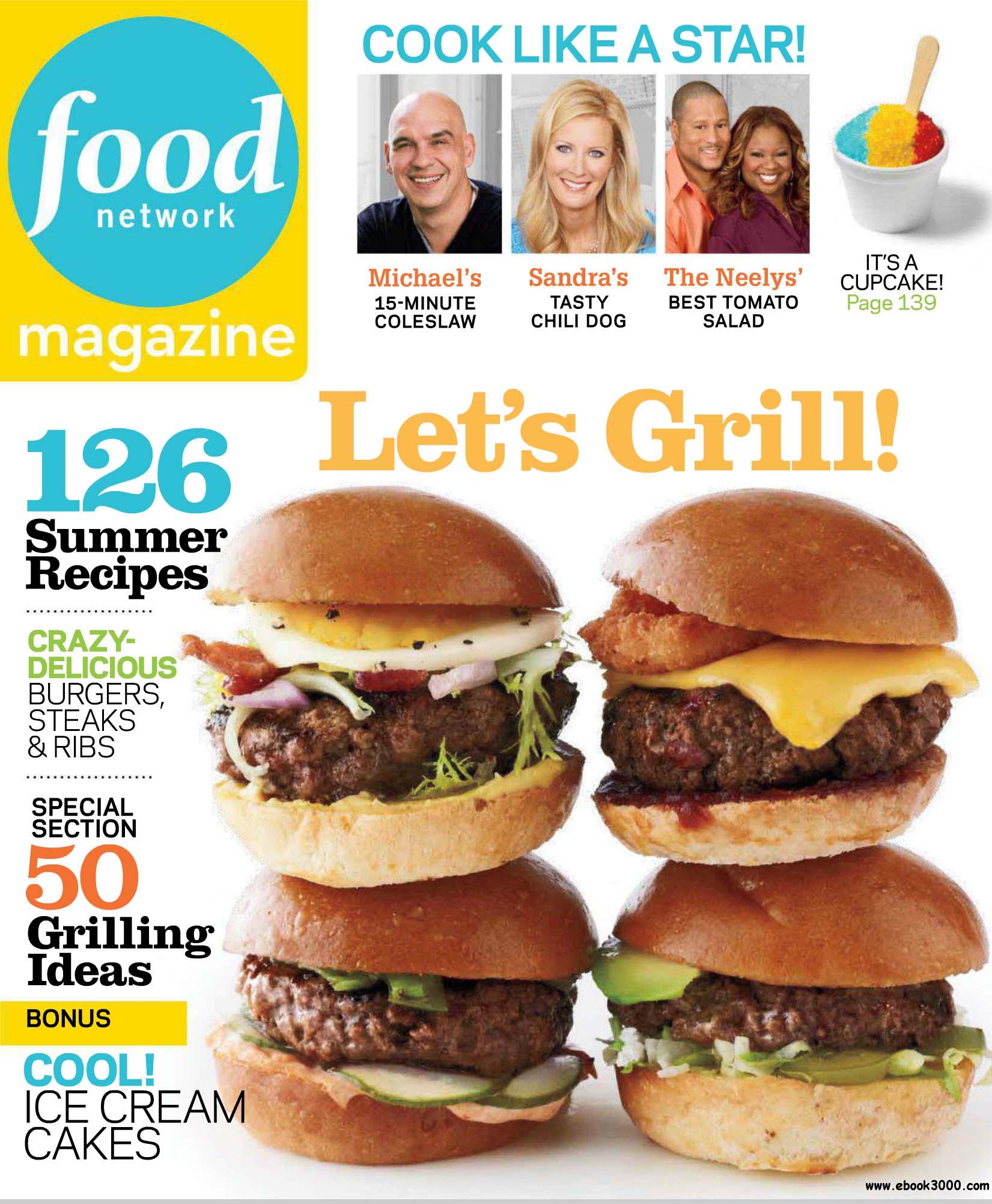 Food Network Magazine, June, 2012: Cover