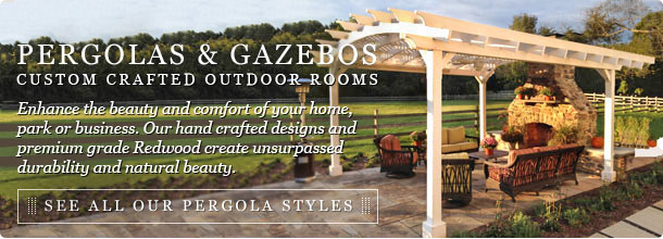 wood gazebos