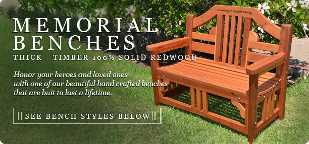 Memorial Benches Memorial Benches