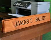 Engraved Name Plates