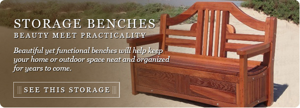 Storage Benches