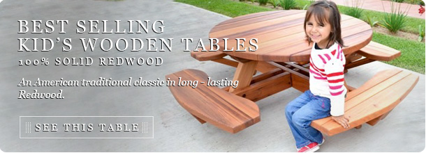 Best Selling Kid's Wooden Tables