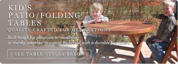 Kid's Patio/Folding Tables