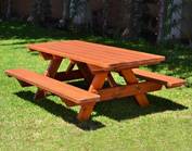 Forever Picnic Tables (Attached Benches)