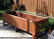 Custom-Sized 96'L x 36'W x 20'H Heavy Duty Planter with Stand