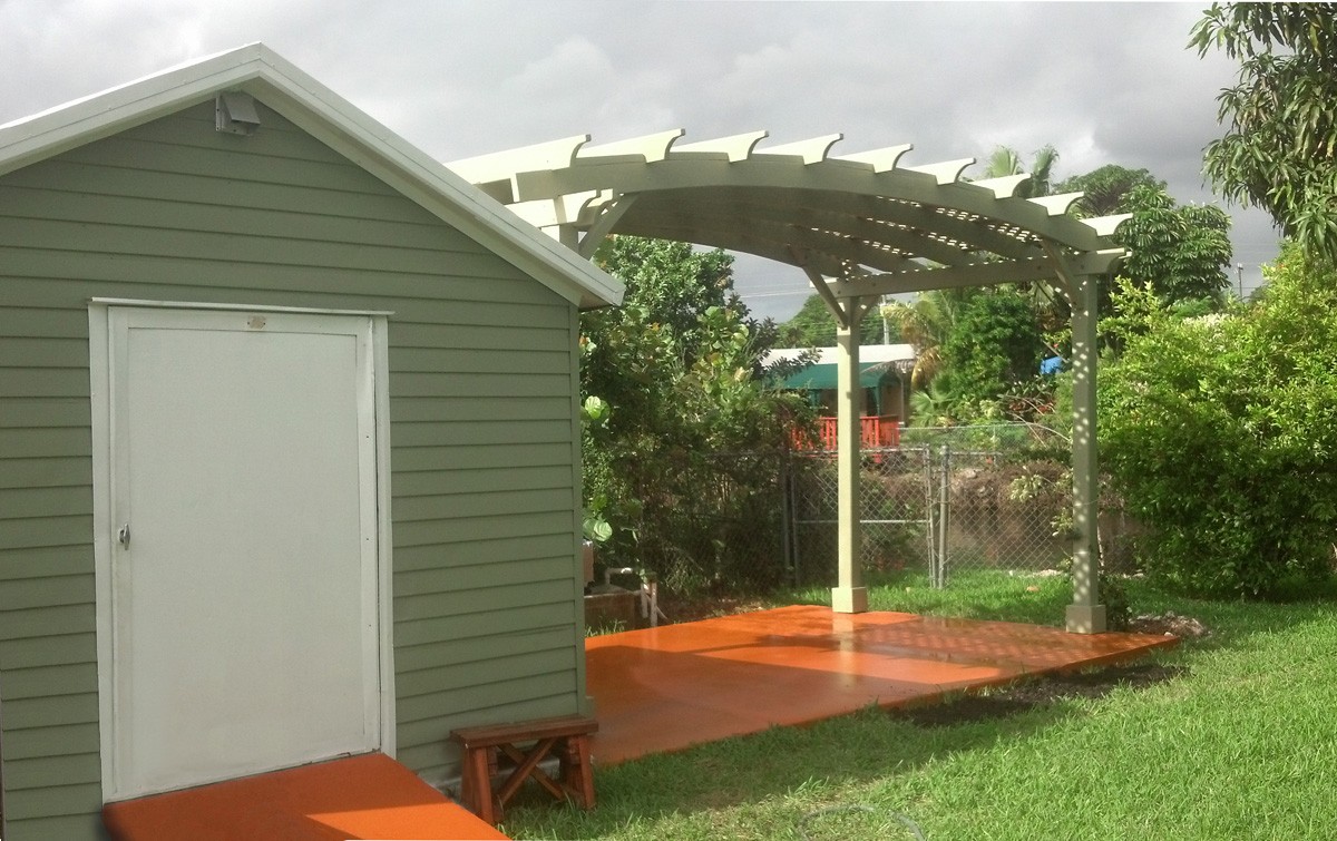 Metal Roof Pergola