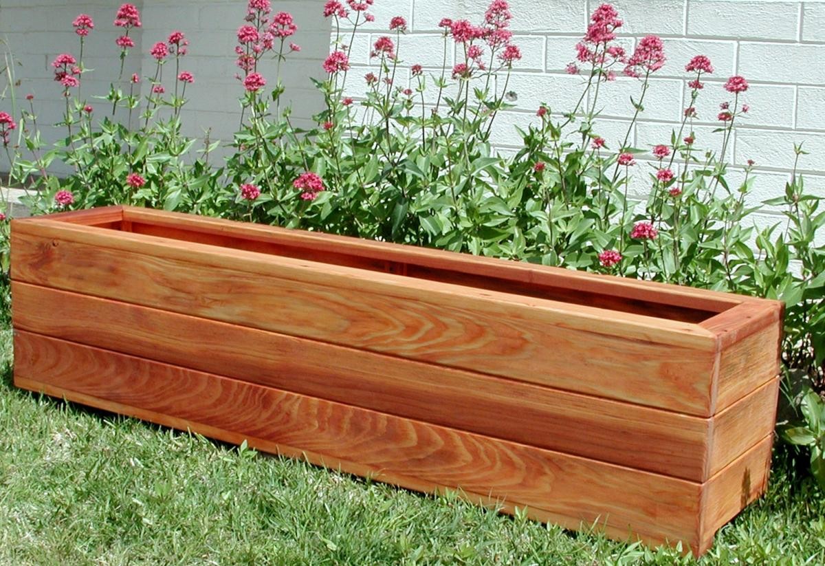 Woodworking redwood planters PDF Free Download