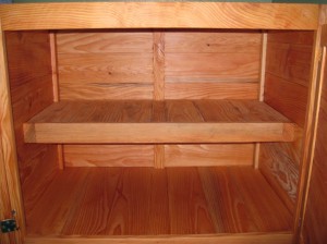 The shelf construction is amazing...