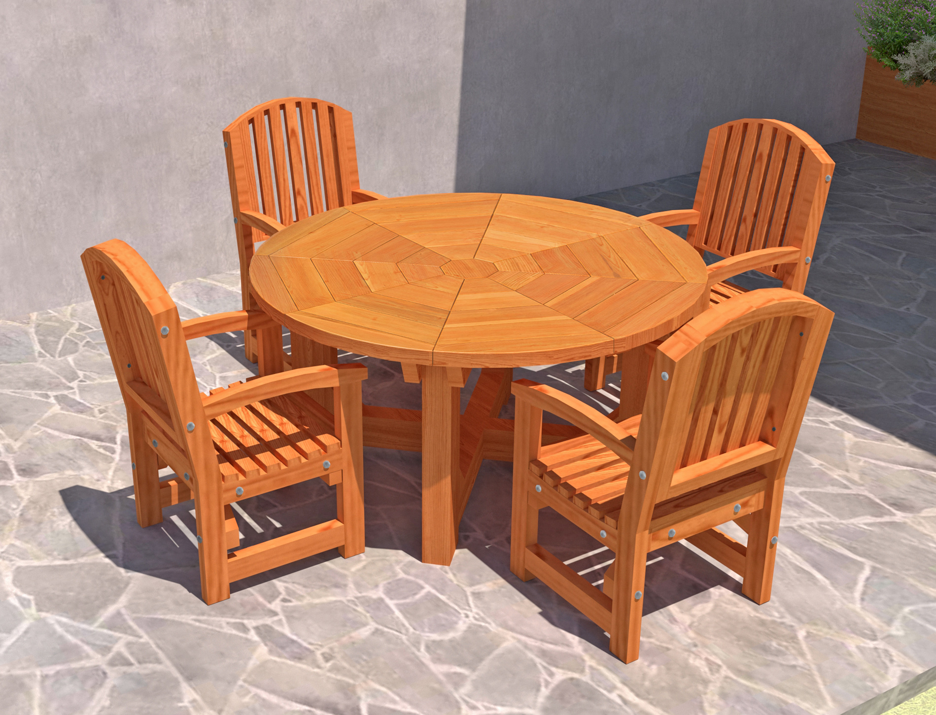 Mandala Patio Table