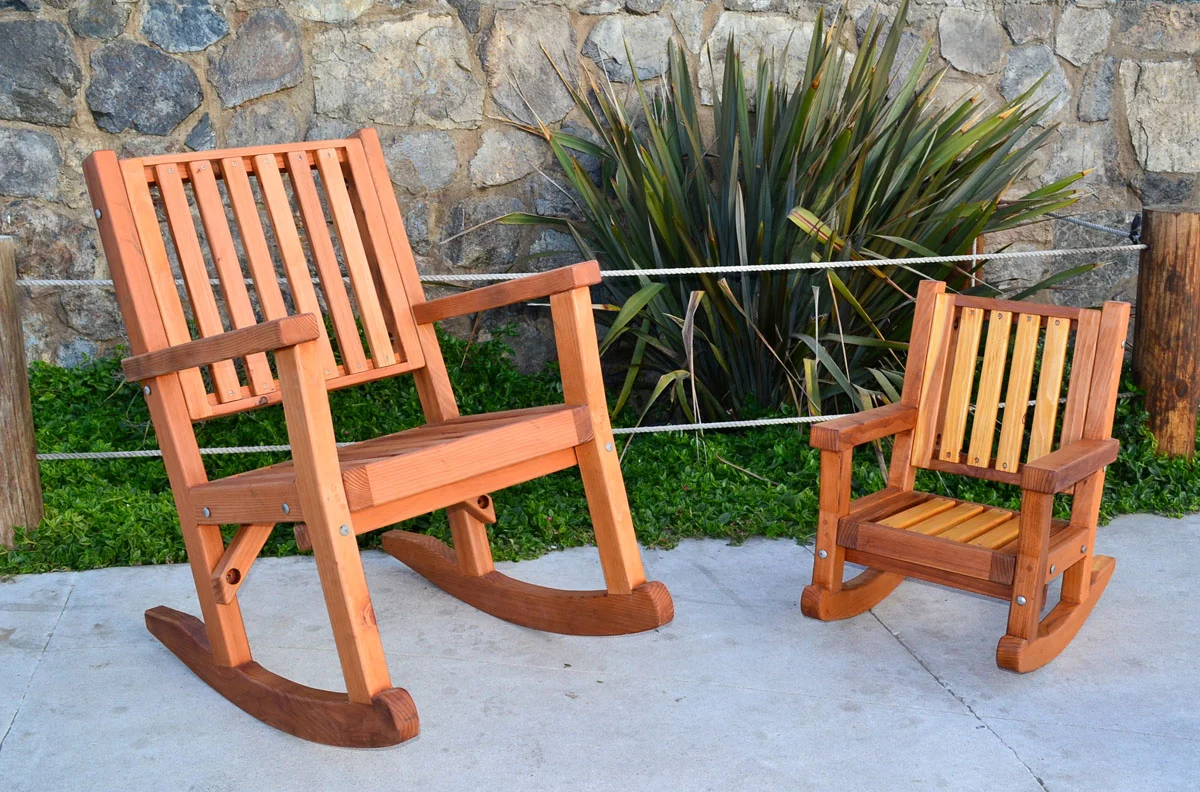 Kid's Wooden Rocking Chair