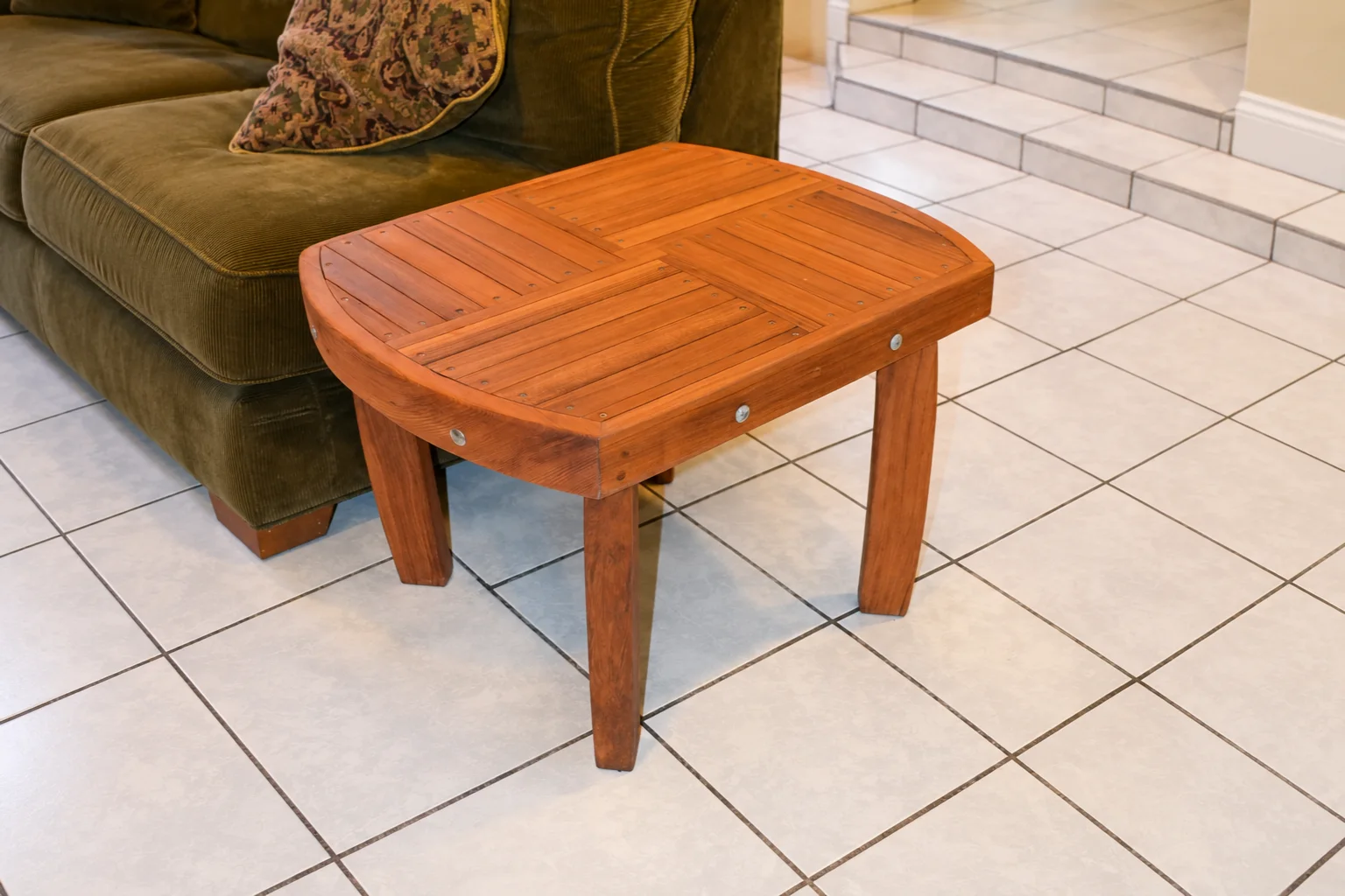 Vera's Custom Wood Side Table