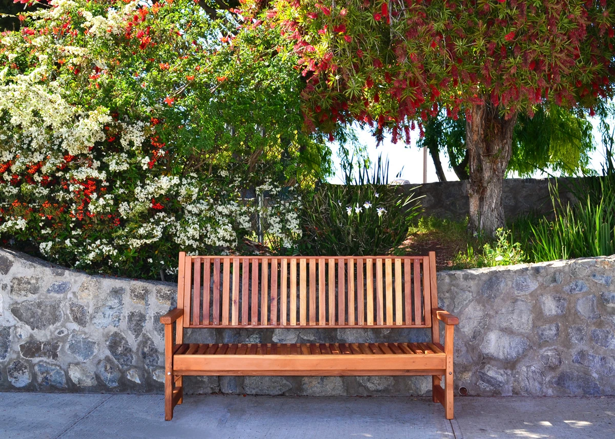 Annapolis Redwood Bench