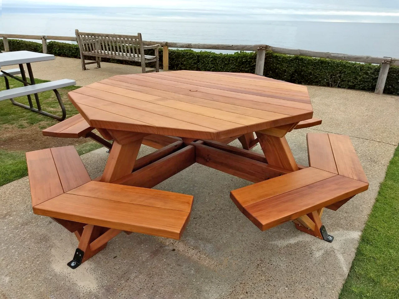 Octagonal Picnic Table