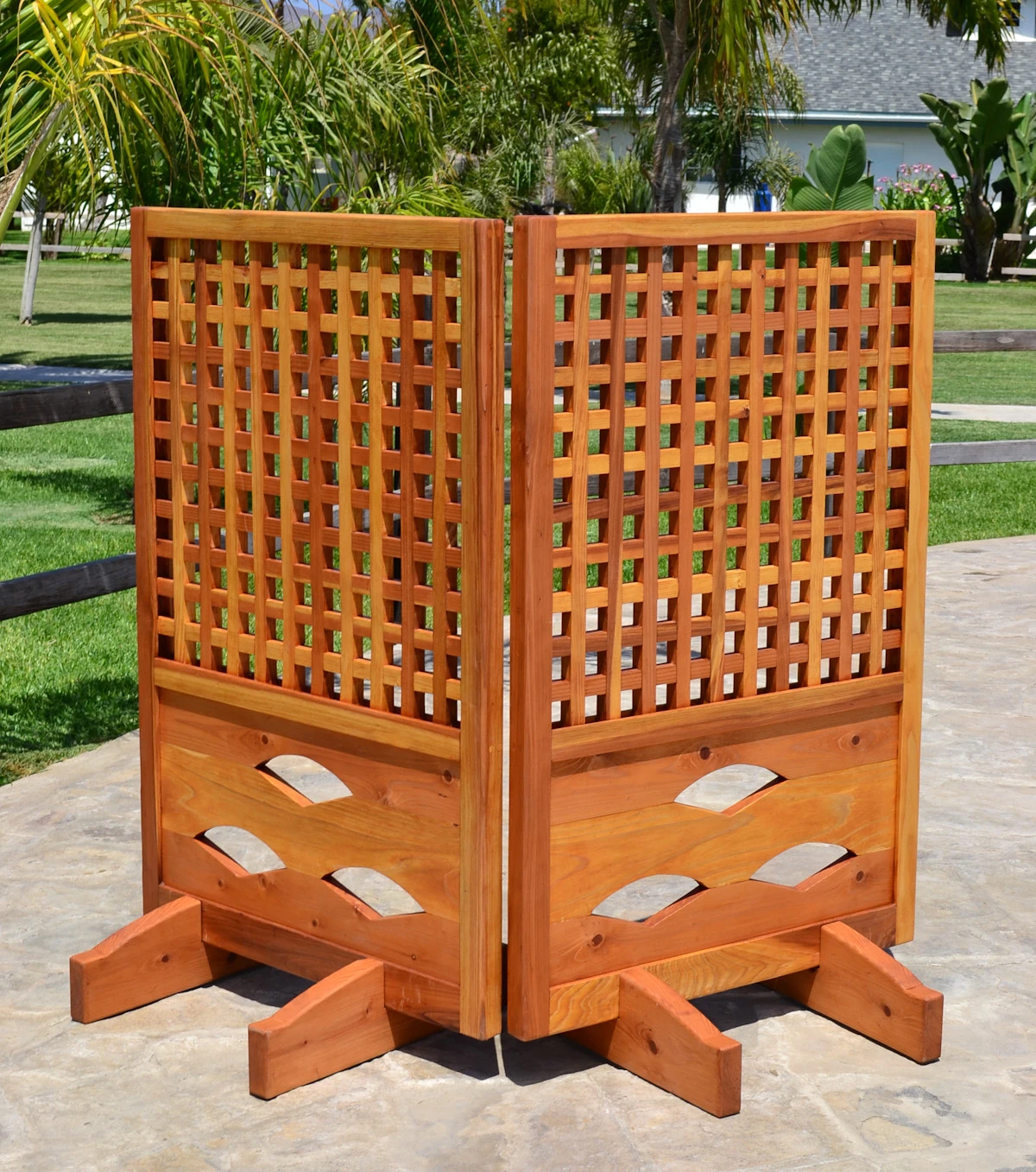 Poolside Privacy Panels