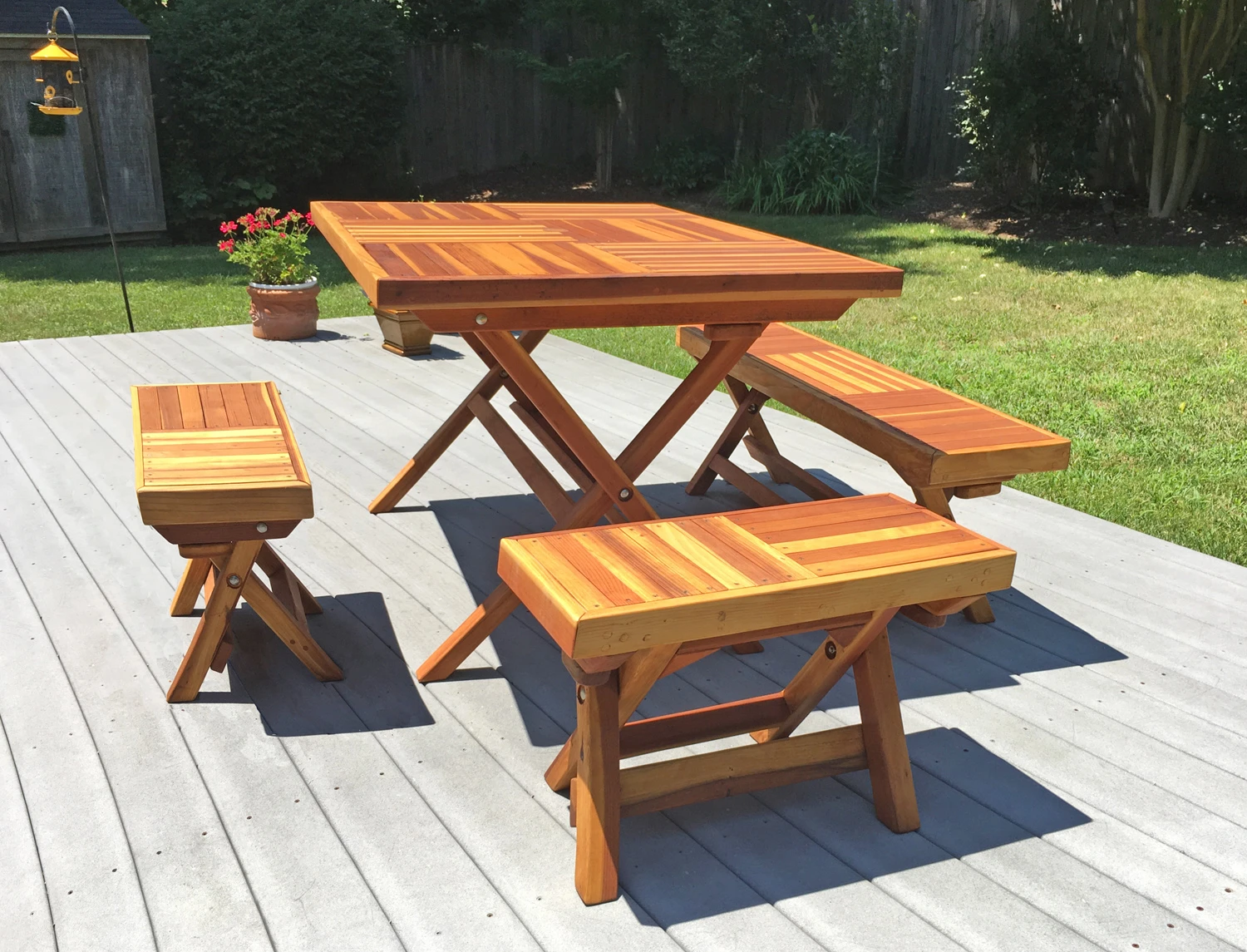 Rectangular Folding Picnic Table