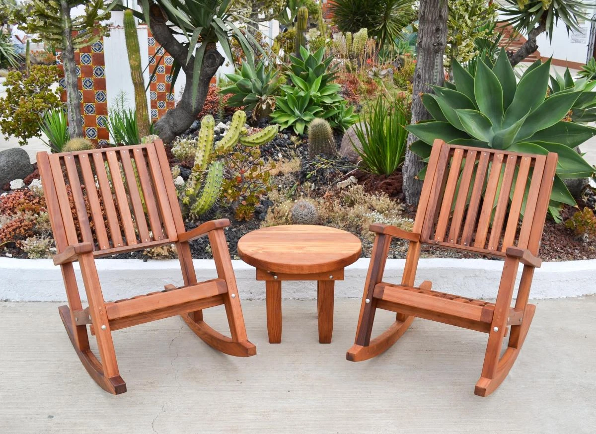 Ruth Redwood Rocker