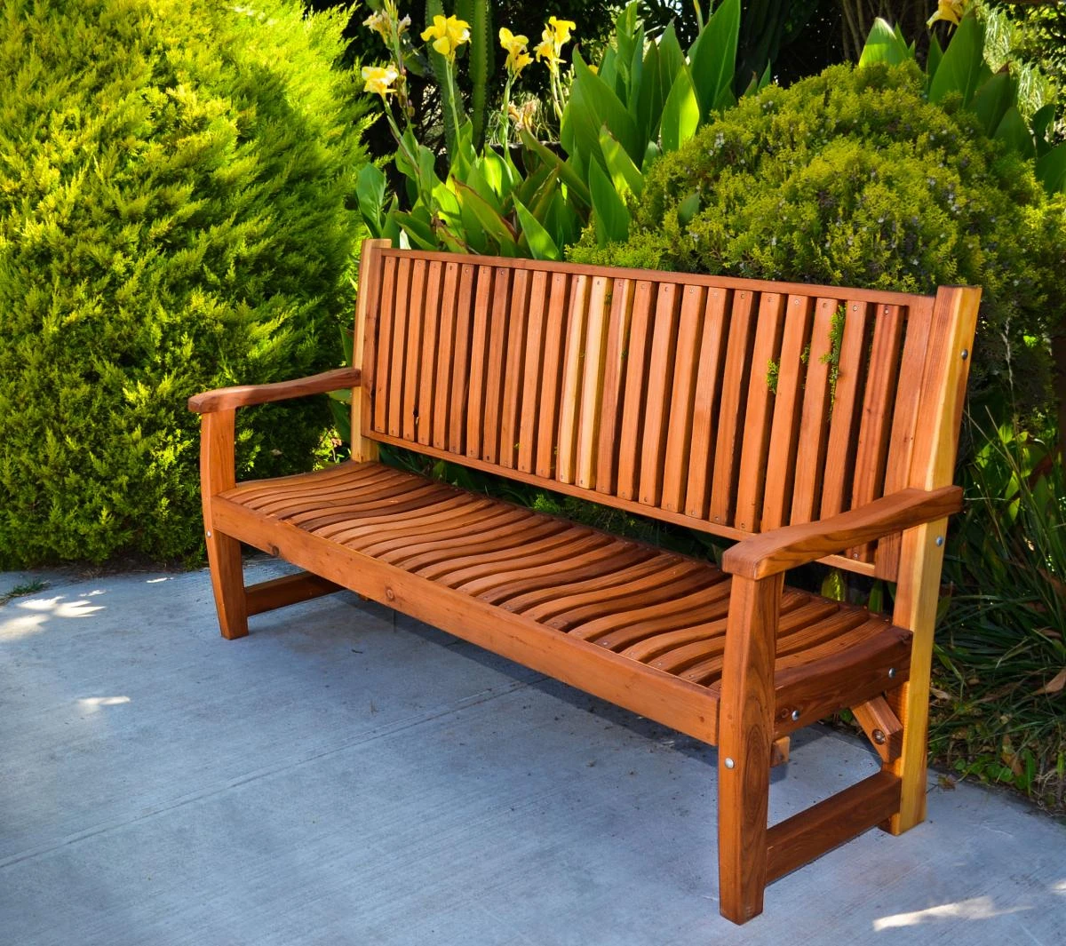 Ruth Wooden Bench