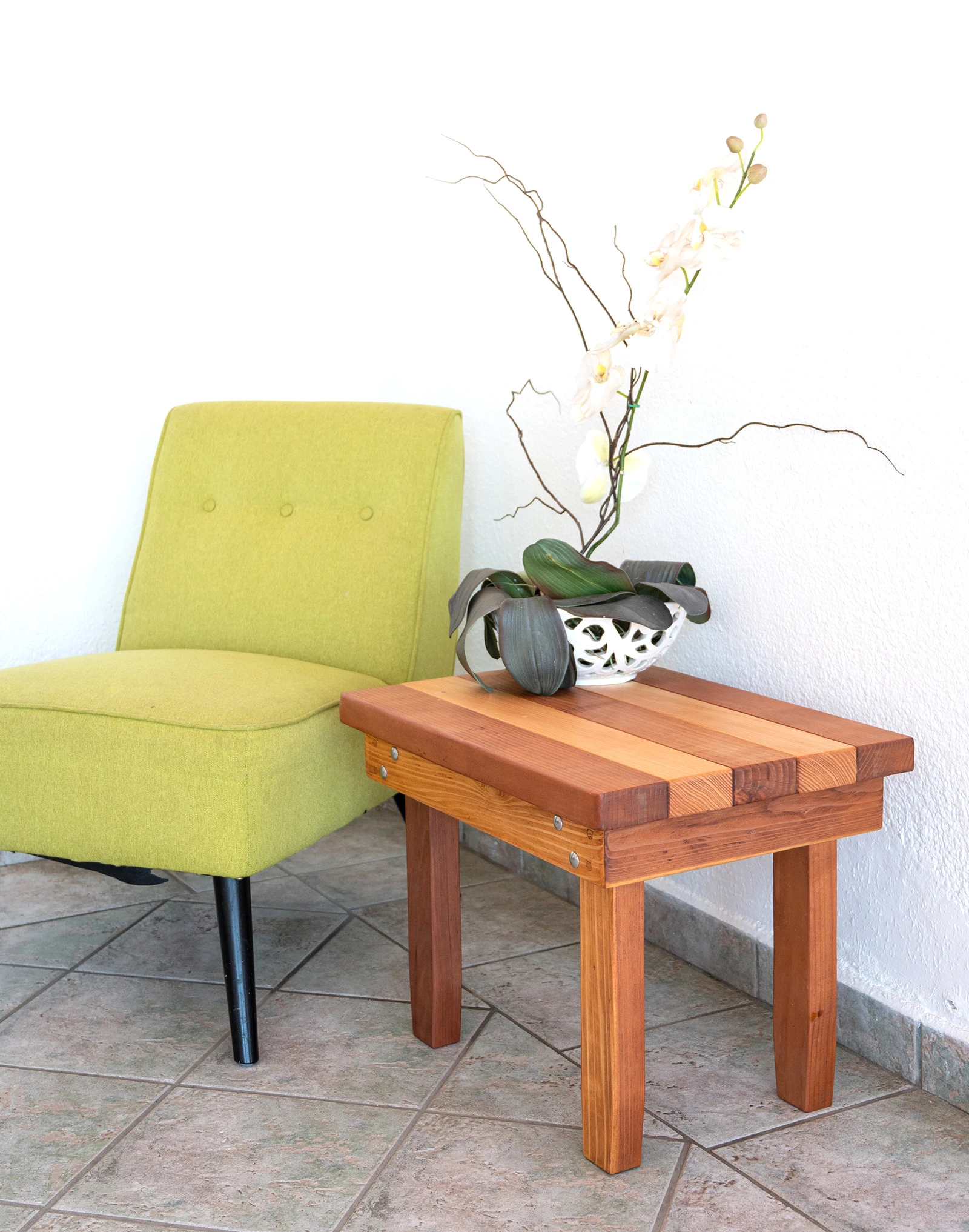 Ashley's Multi Colored Wood Table