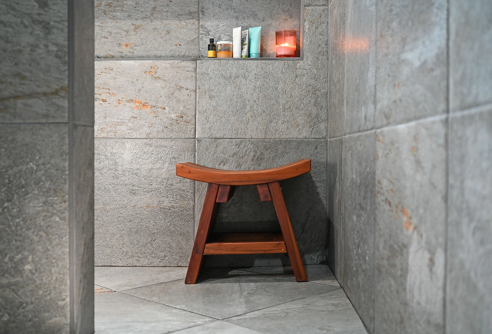 Sanctuary Wood Shower Bench