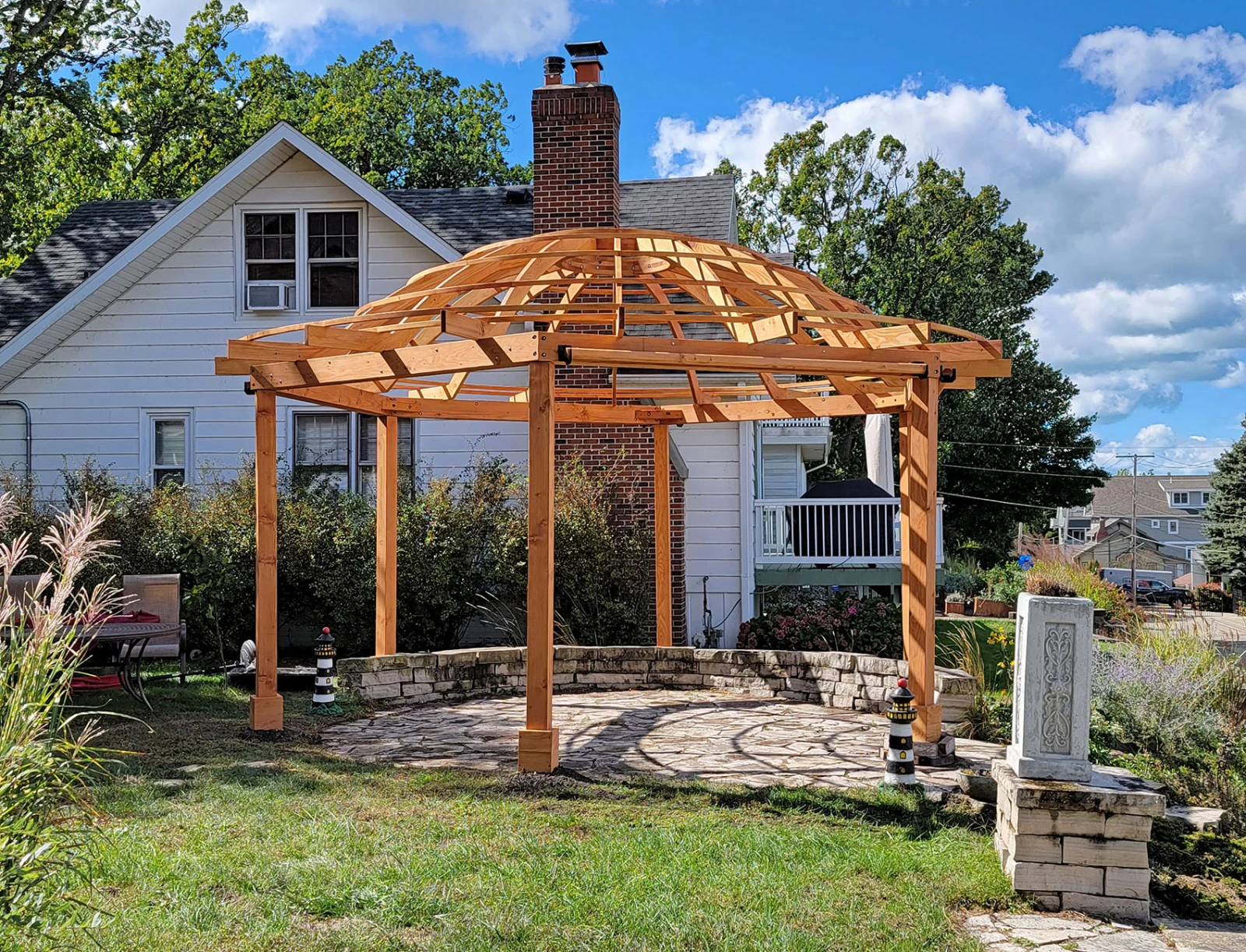 Wooden Dome Pergola