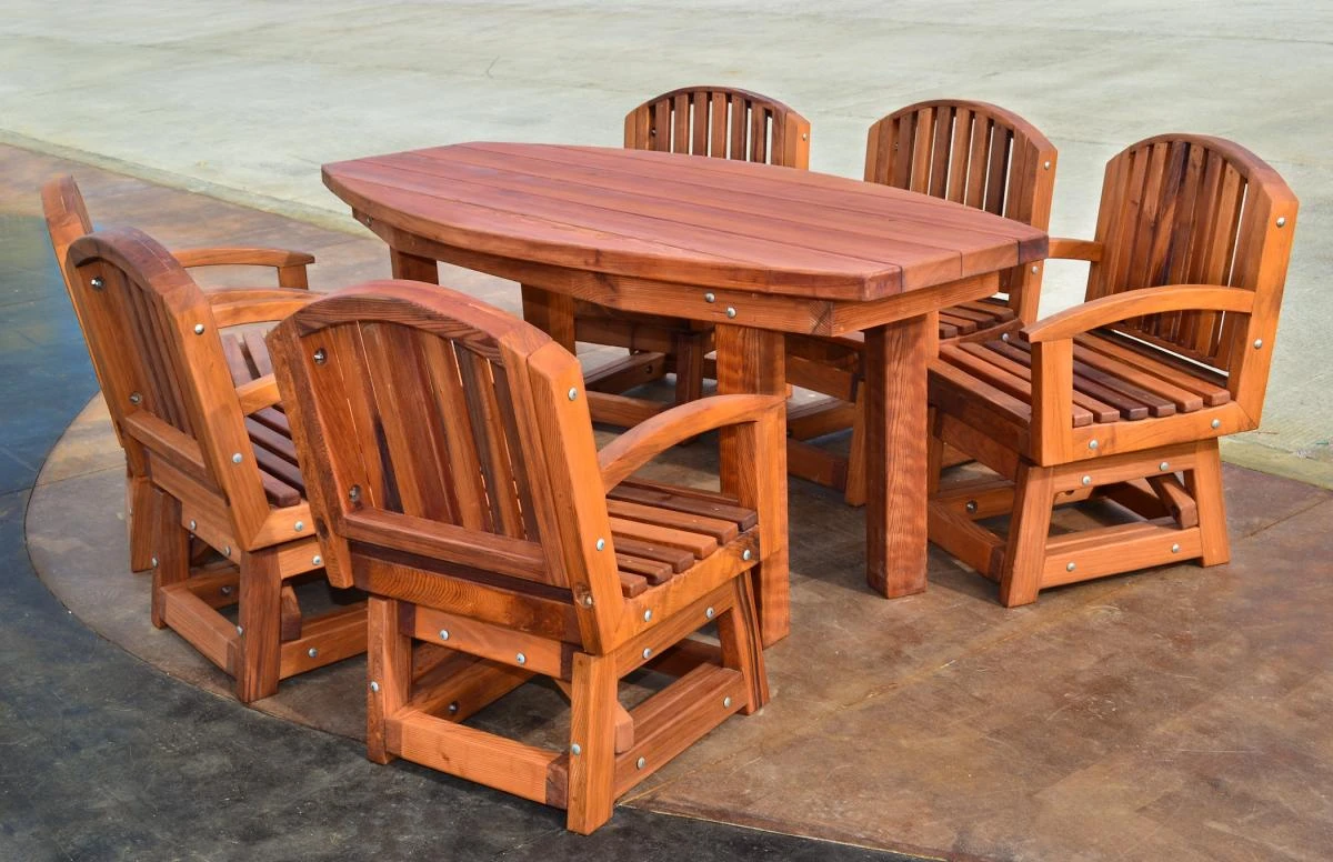 Vera's Outdoor Wood Cocktail Table
