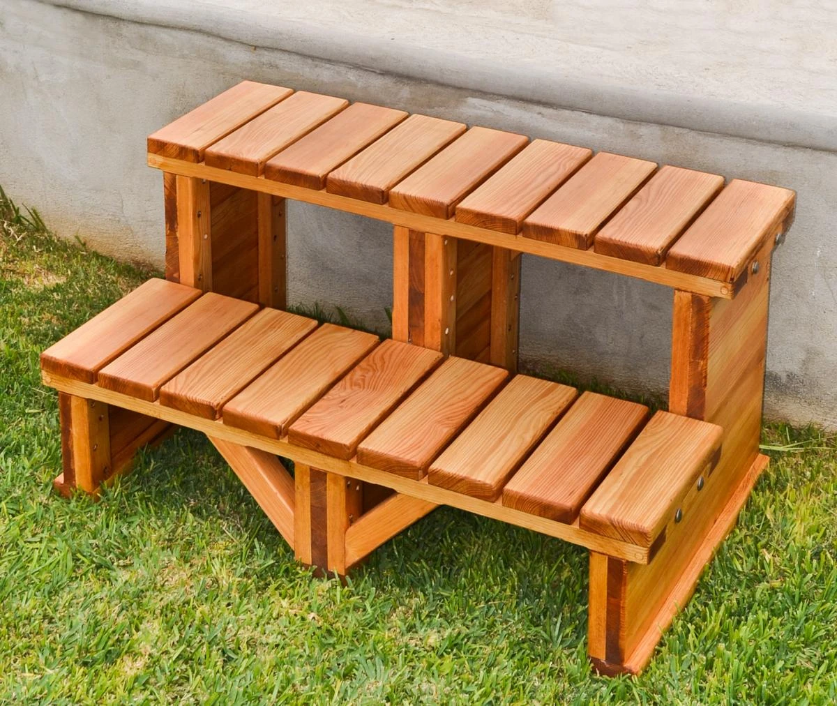 Wooden Spa Step