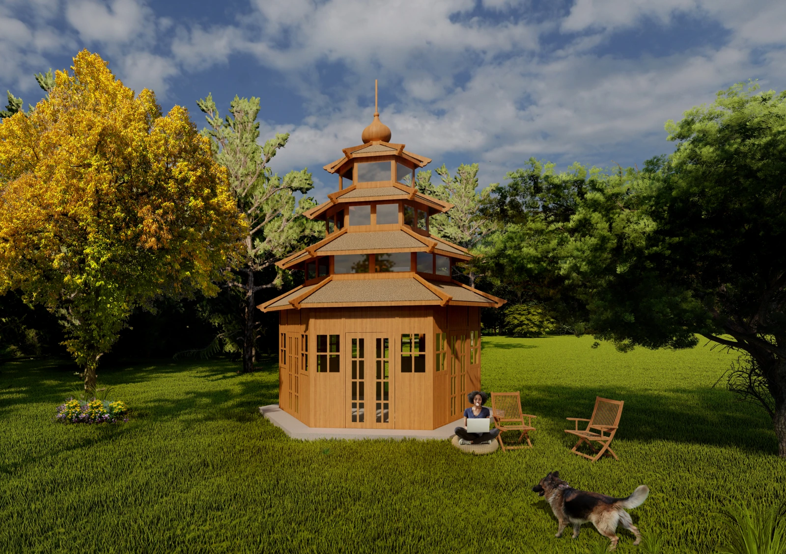 Skyline Sanctuary Pagoda