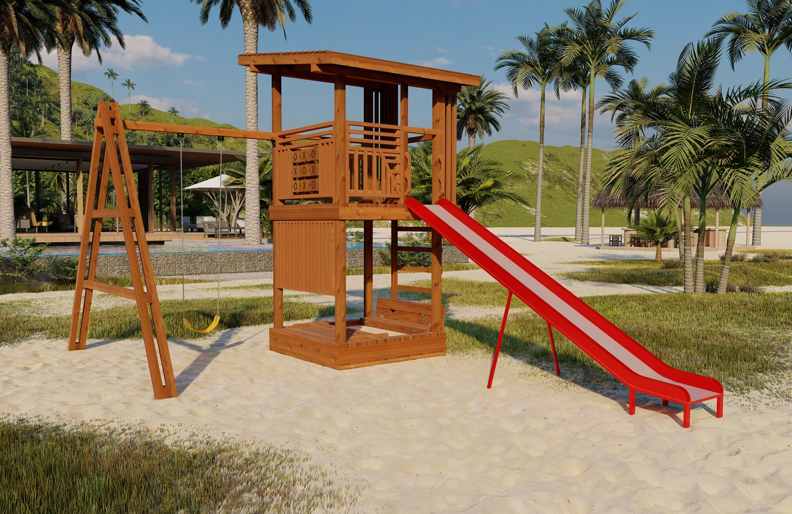 Tower Jungle Gym
