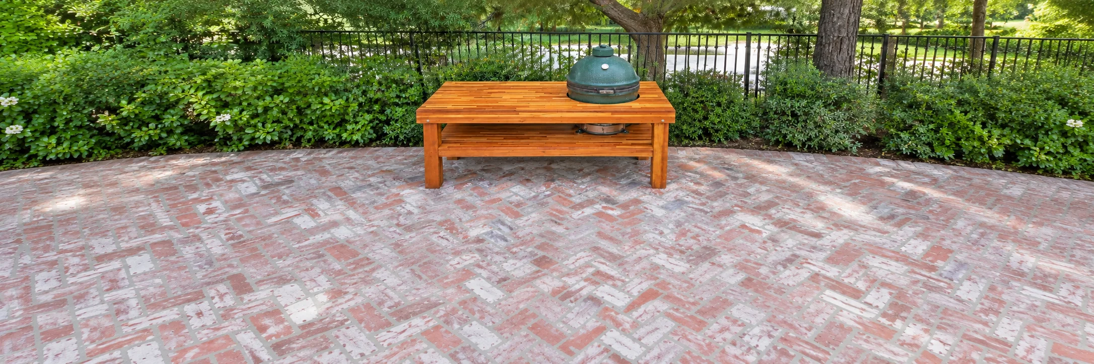 Outdoor Table With Built In Grill