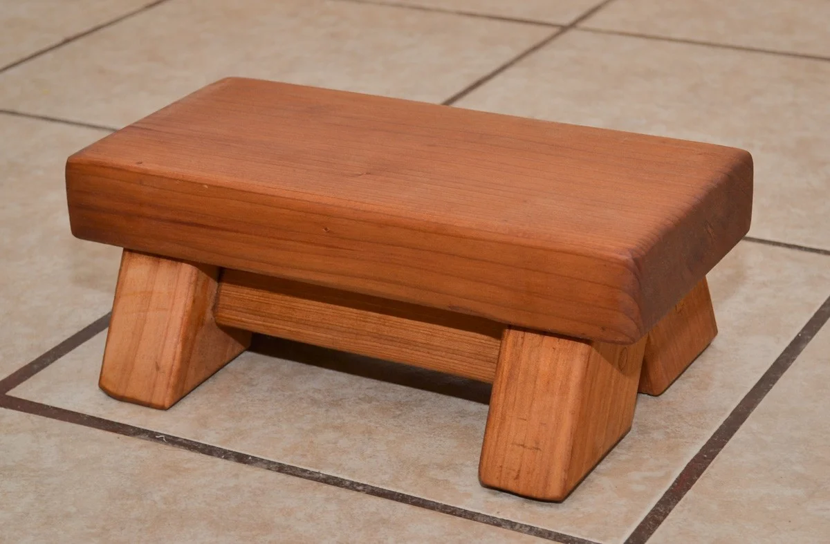 Mini Wooden Foot Stool