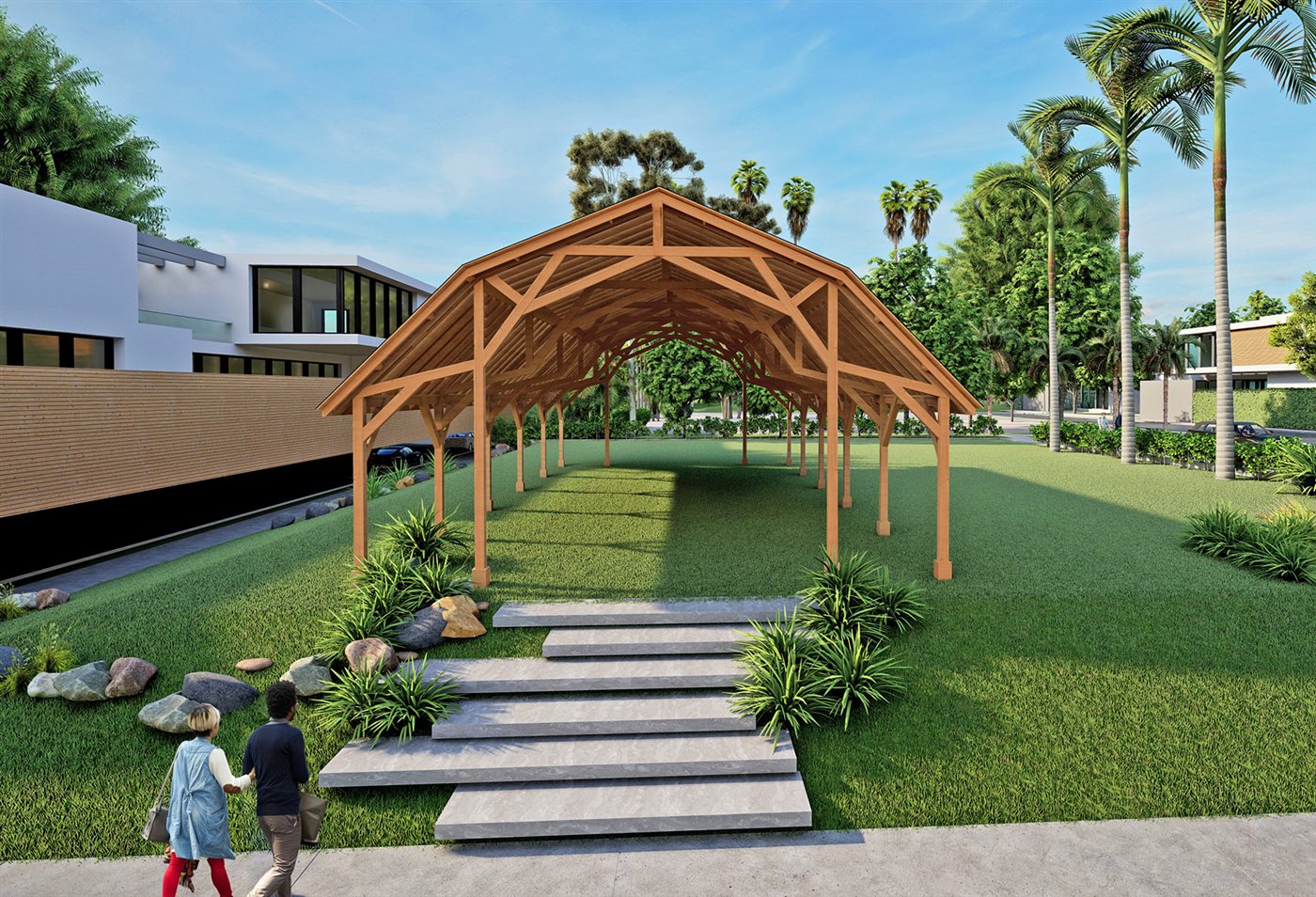 Falcon Wing Pavilion