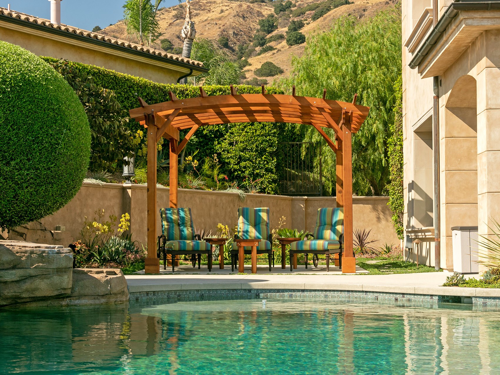 Arched Open Sky Pergolas