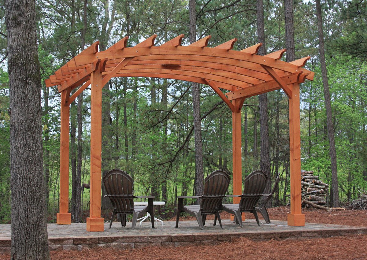 Arched Open Sky Pergolas