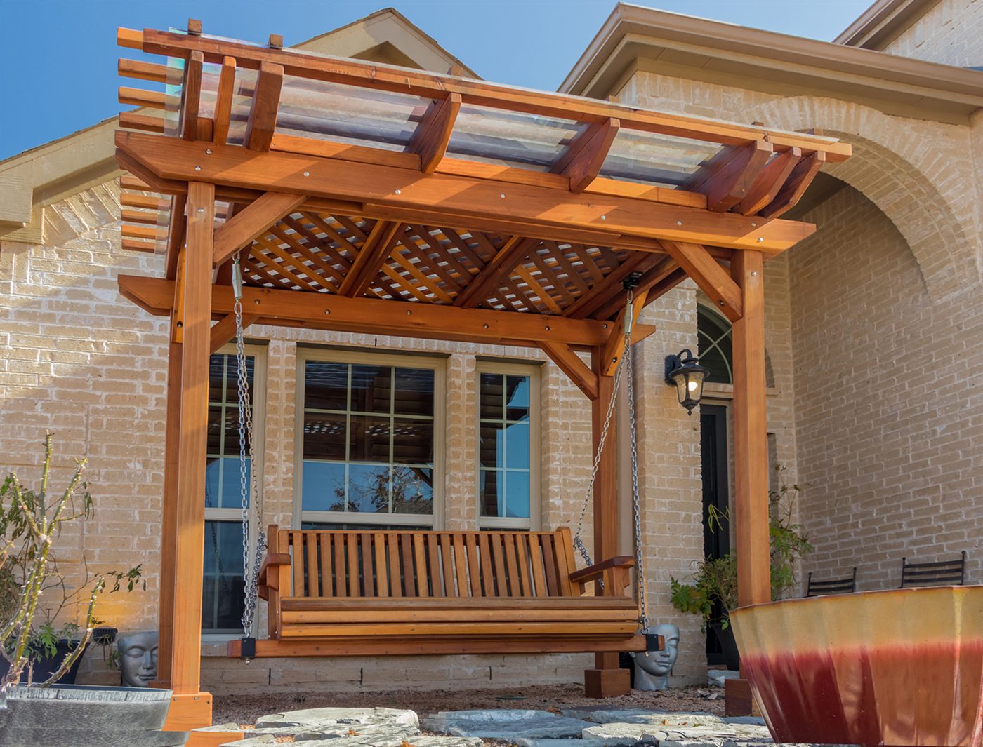 Angel's Trellis Swing