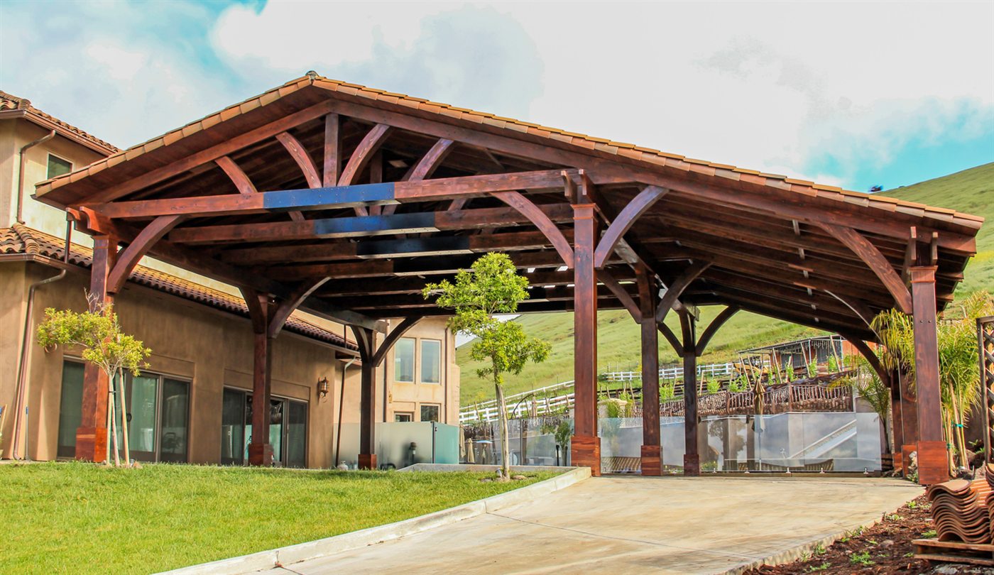 Custom Wood Pavilion Kits