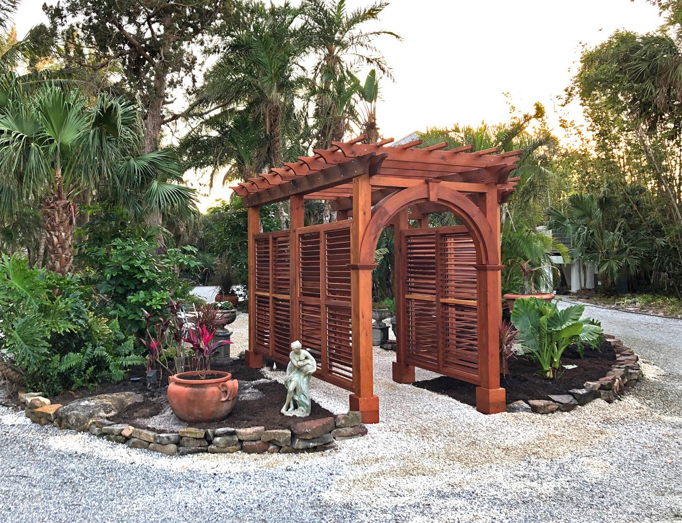 Custom Wooden Pergola