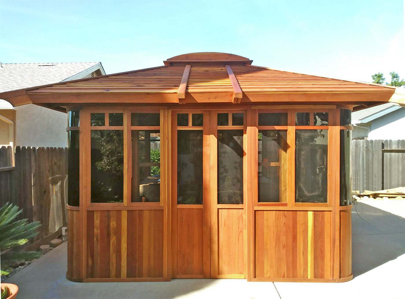 DIY Wood Gazebo