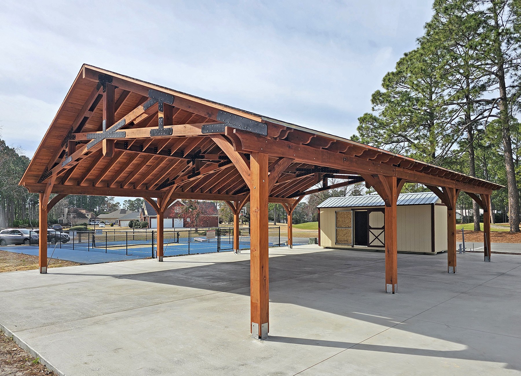 Esther Scissor Truss Pavilion