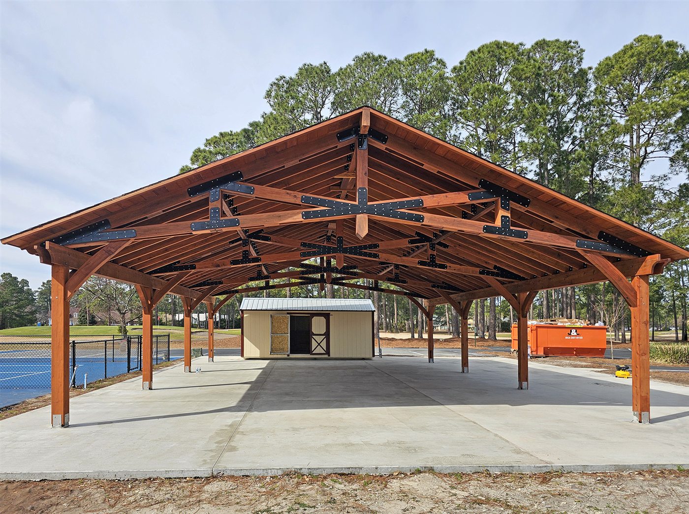 Esther Scissor Truss Pavilion