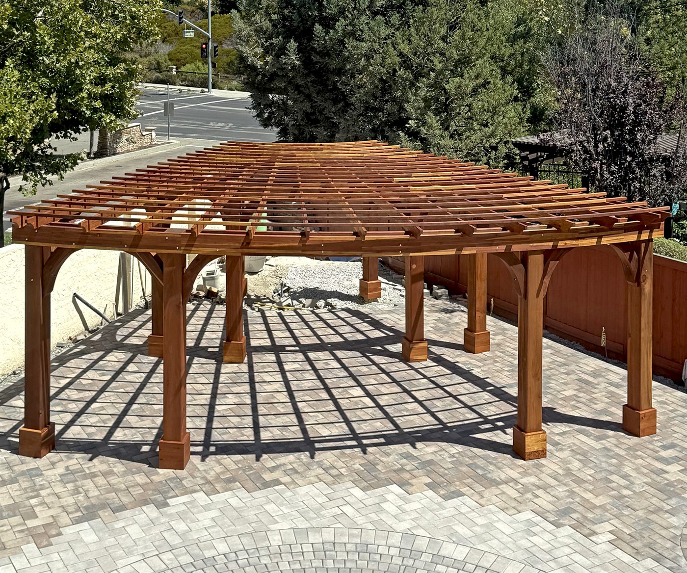 Fan Shaped Pergola Kit