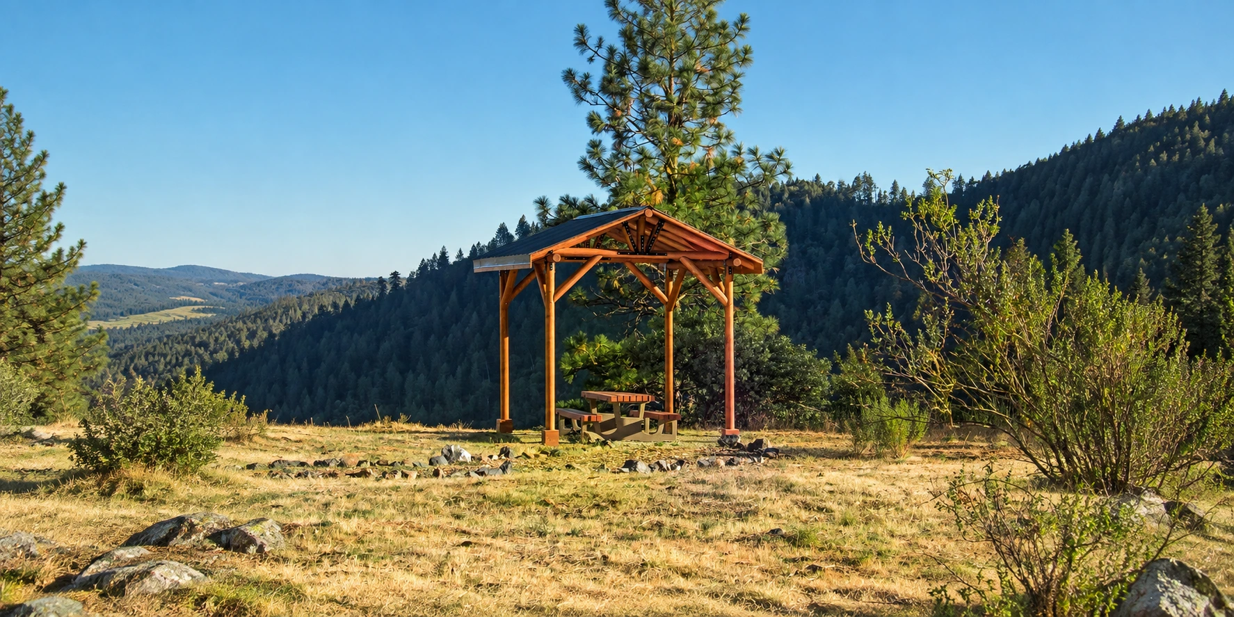 Humboldt Log Pavilion