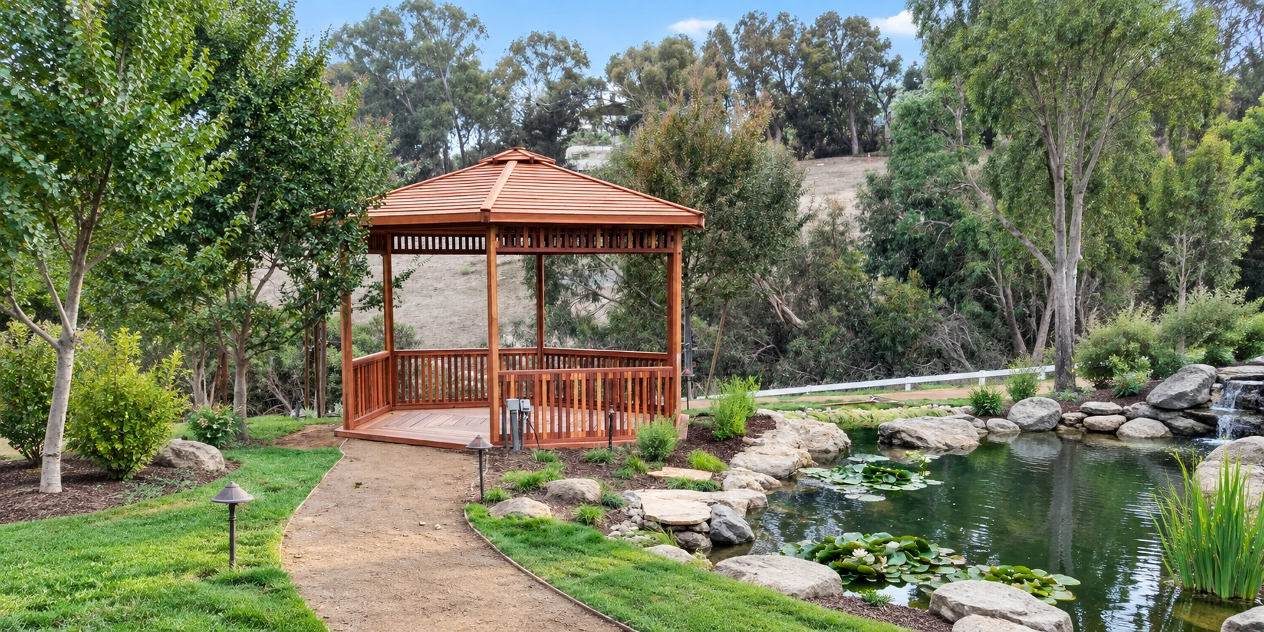 Hexagonal Retreat Pavilion