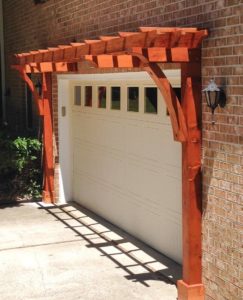 redwood arbor kit garage