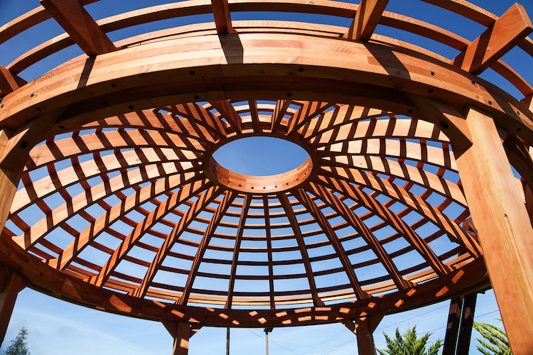 Wooden Dome Pergola