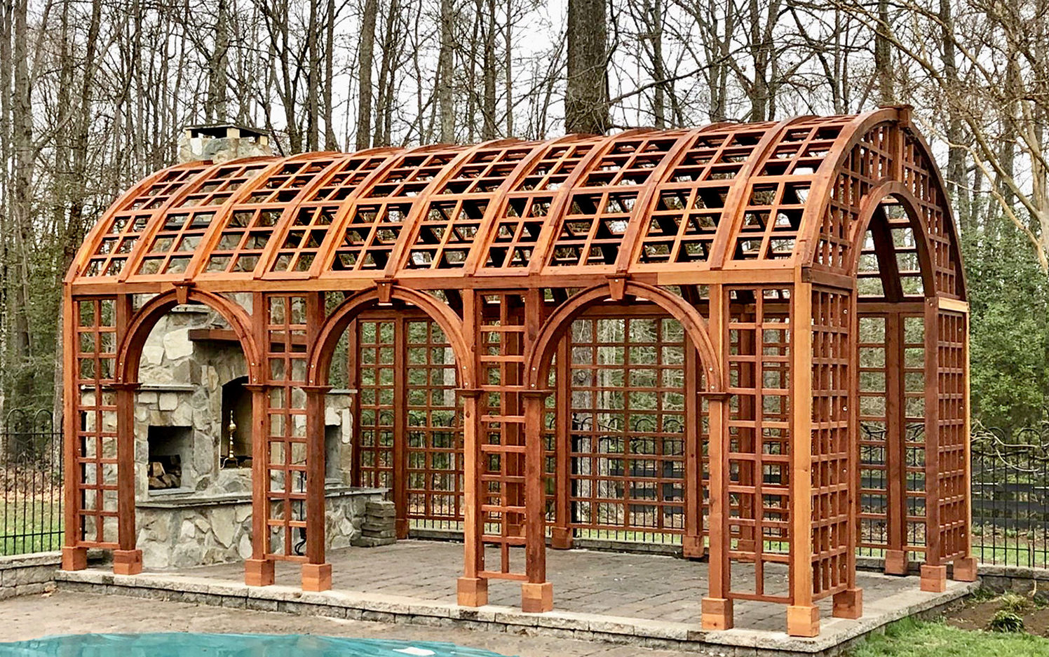 The Victorian Trellis: a custom project for Trish and JR West