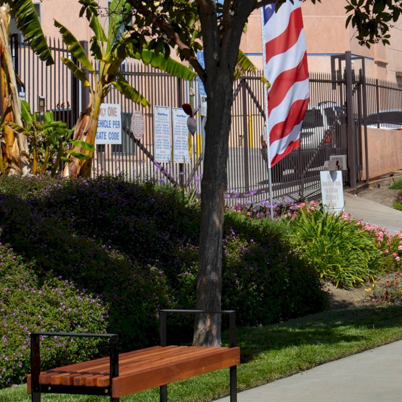 The Alameda Bench (Options: 4 ft, California Redwood, No Cushion, No Engraving, Transparent Premium Sealant). The Alameda Bench (Options: 4 ft, California Redwood, No Cushion, No Engraving, Transparent Premium Sealant).