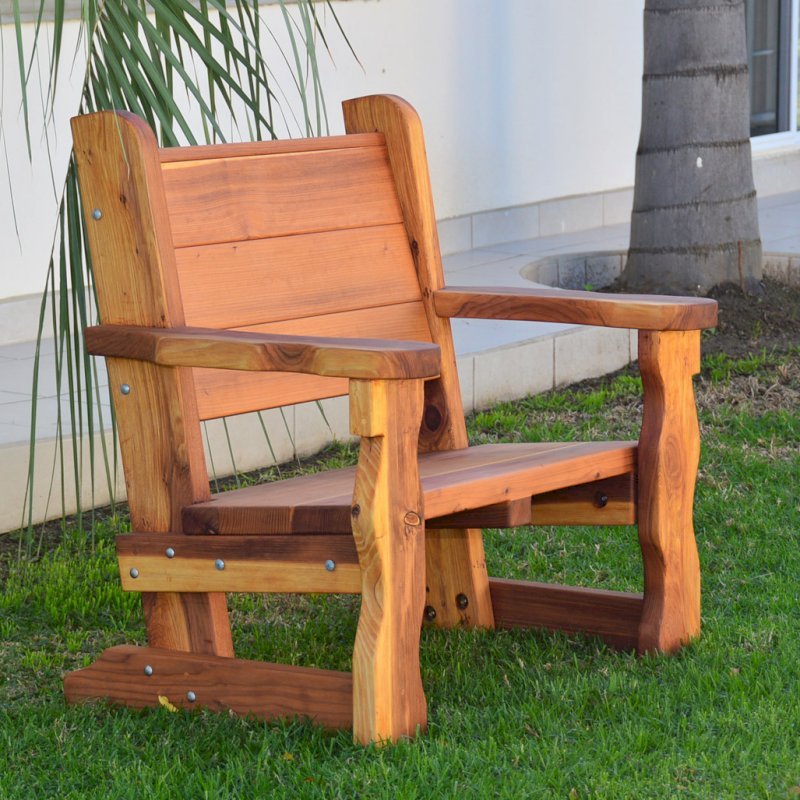 Angel's Rustic Wood Bench (Options: 3 ft, California Redwood, No Cushion, No Engraving, Transparent Premium Sealant). Angel's Rustic Wood Bench (Options: 3 ft, California Redwood, No Cushion, No Engraving, Transparent Premium Sealant).