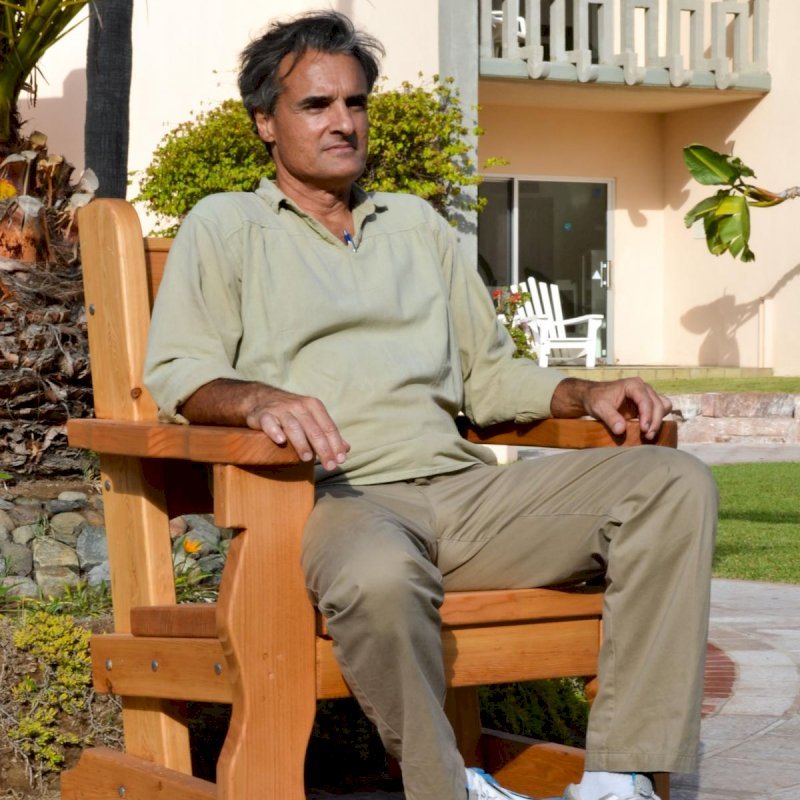 Angel's Chair (Options: Douglas-Fir, No Cushion, Transparent Premium Sealant). Photo Courtesy of The Estero Beach Resort, Ensenada, Mexico. Angel's Chair (Options: Douglas-Fir, No Cushion, Transparent Premium Sealant). Photo Courtesy of The Estero Beach Resort, Ensenada, Mexico.