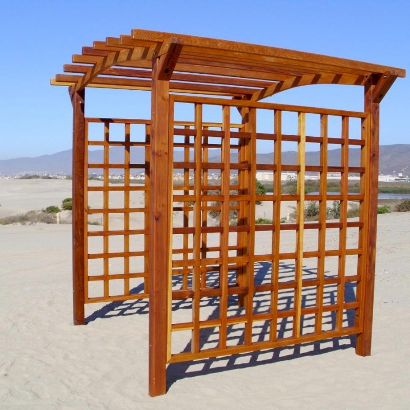 Custom sized Arched Garden Arbor (Options: 96" W x 96" D, Mature Redwood, No Anchor Kit, Transparent Premium Sealant). If you'd like a custom sized arbor, just let us know. Custom sized Arched Garden Arbor (Options: 96" W x 96" D, Mature Redwood, No Anchor Kit, Transparent Premium Sealant). If you'd like a custom sized arbor, just let us know.